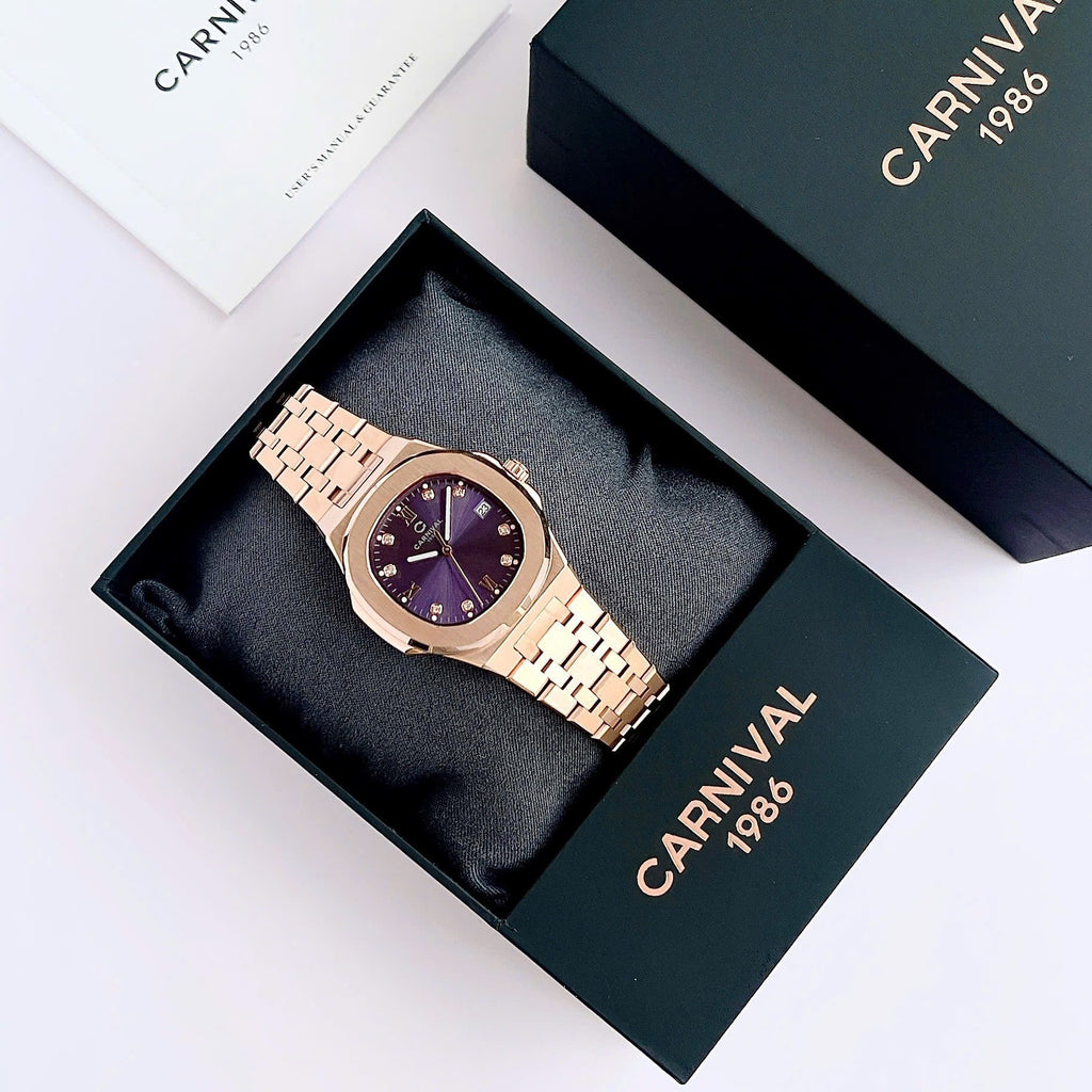 Carnival 8160L Rosegold Tím ( 8160L-VH-TIM)