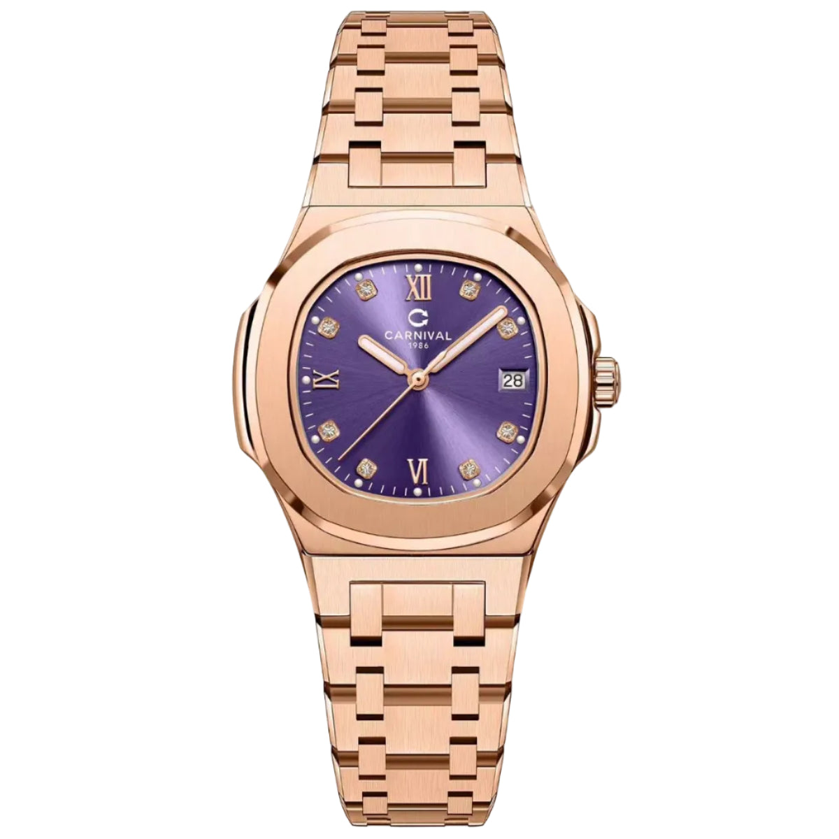 Carnival 8160L Rosegold Tím ( 8160L-VH-TIM)