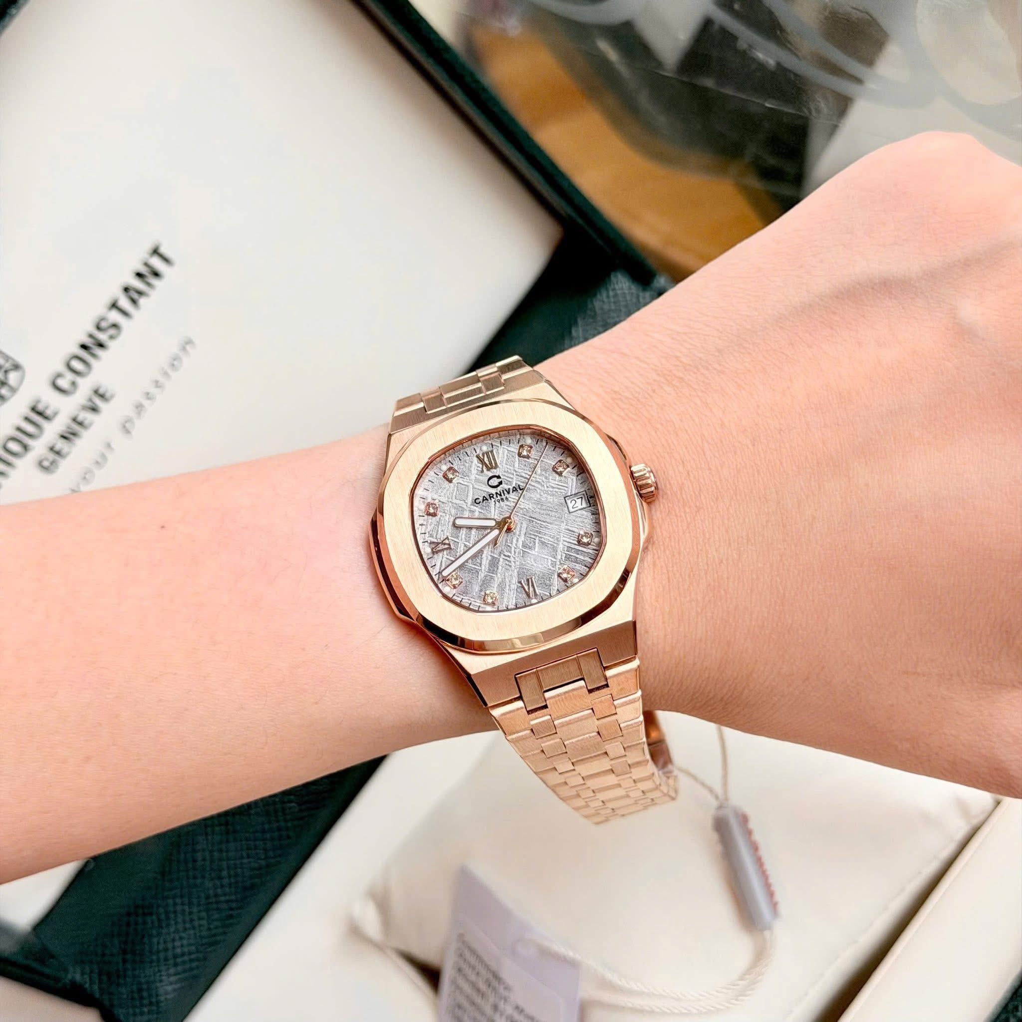 Carnival 8160L Rosegold Thiên Thạch ( 8160L-VH-TT)