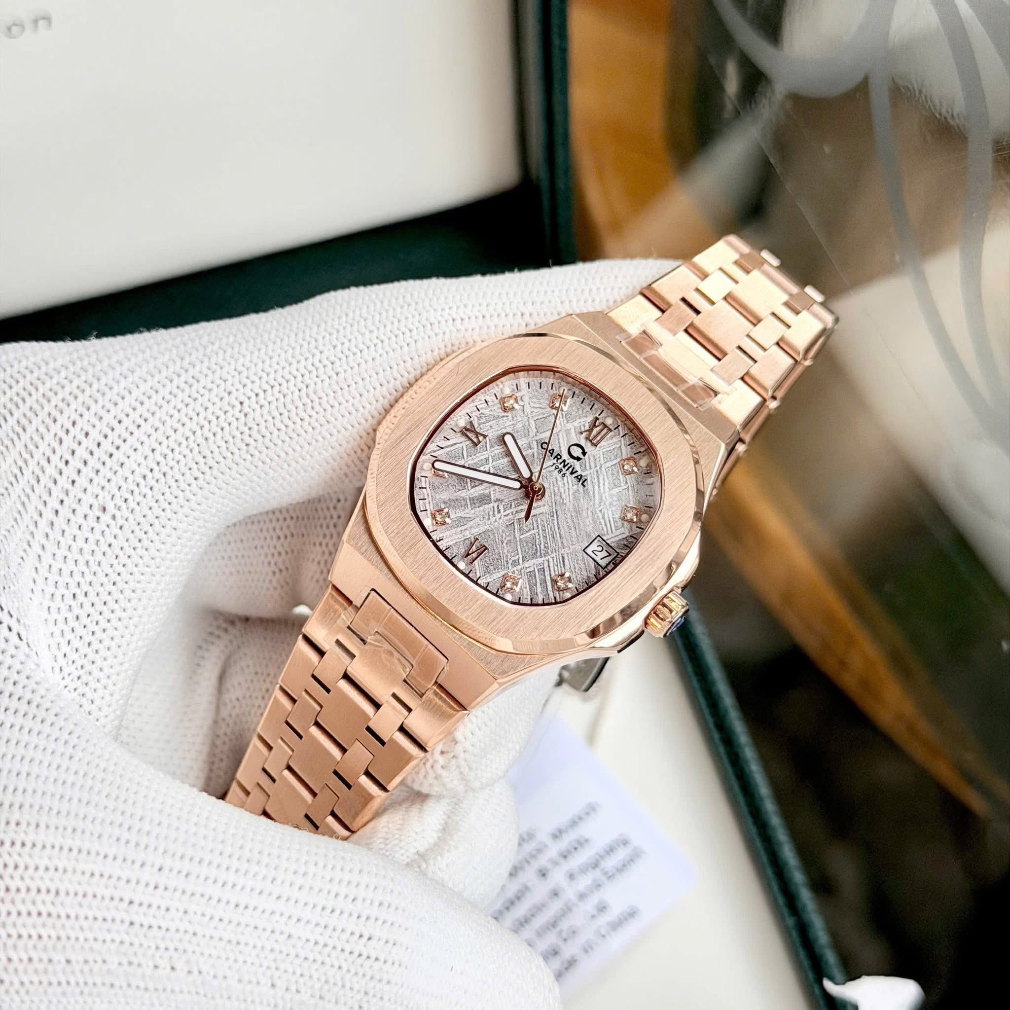 Carnival 8160L Rosegold Thiên Thạch ( 8160L-VH-TT)