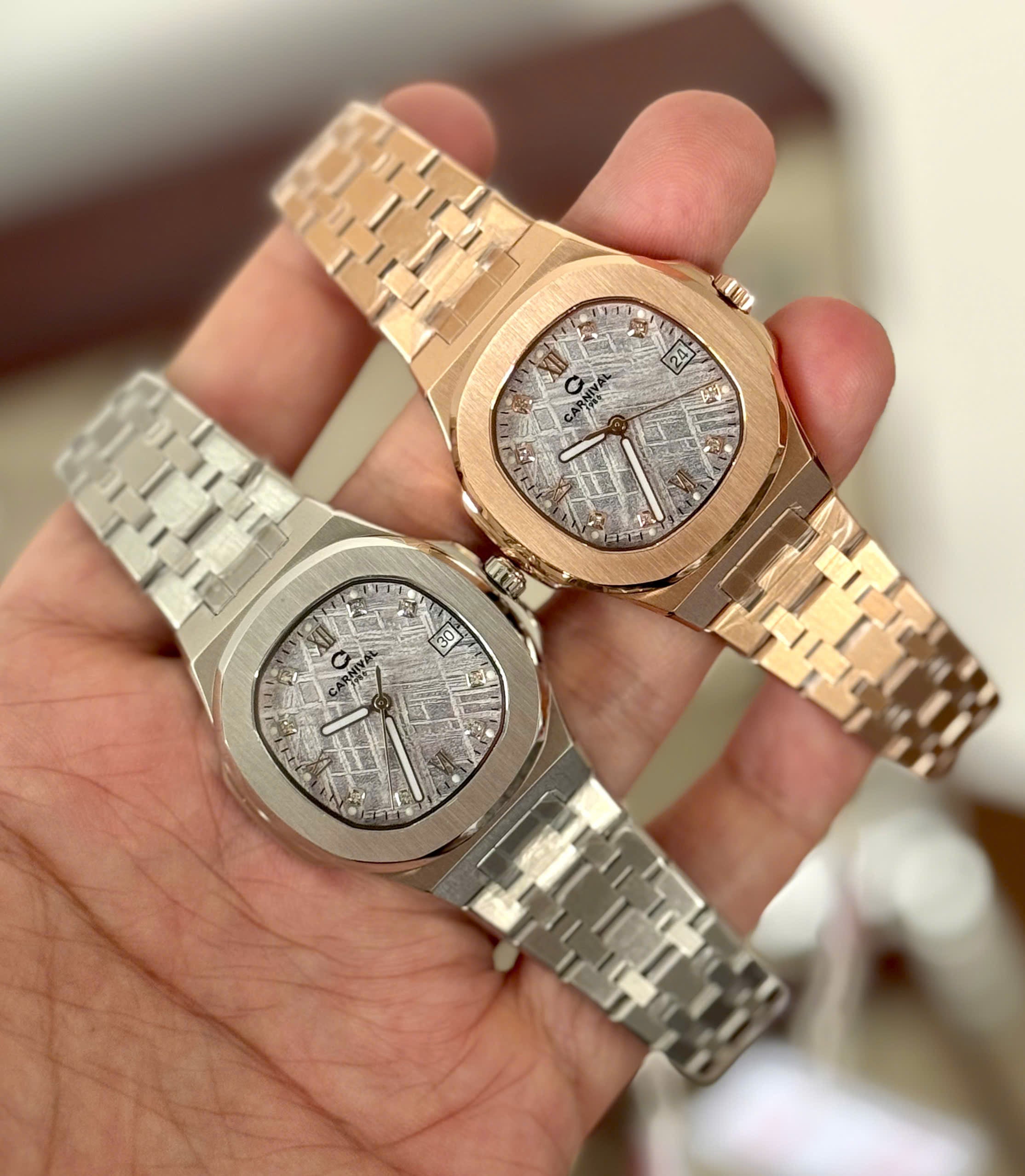 Carnival 8160L Rosegold Thiên Thạch ( 8160L-VH-TT)