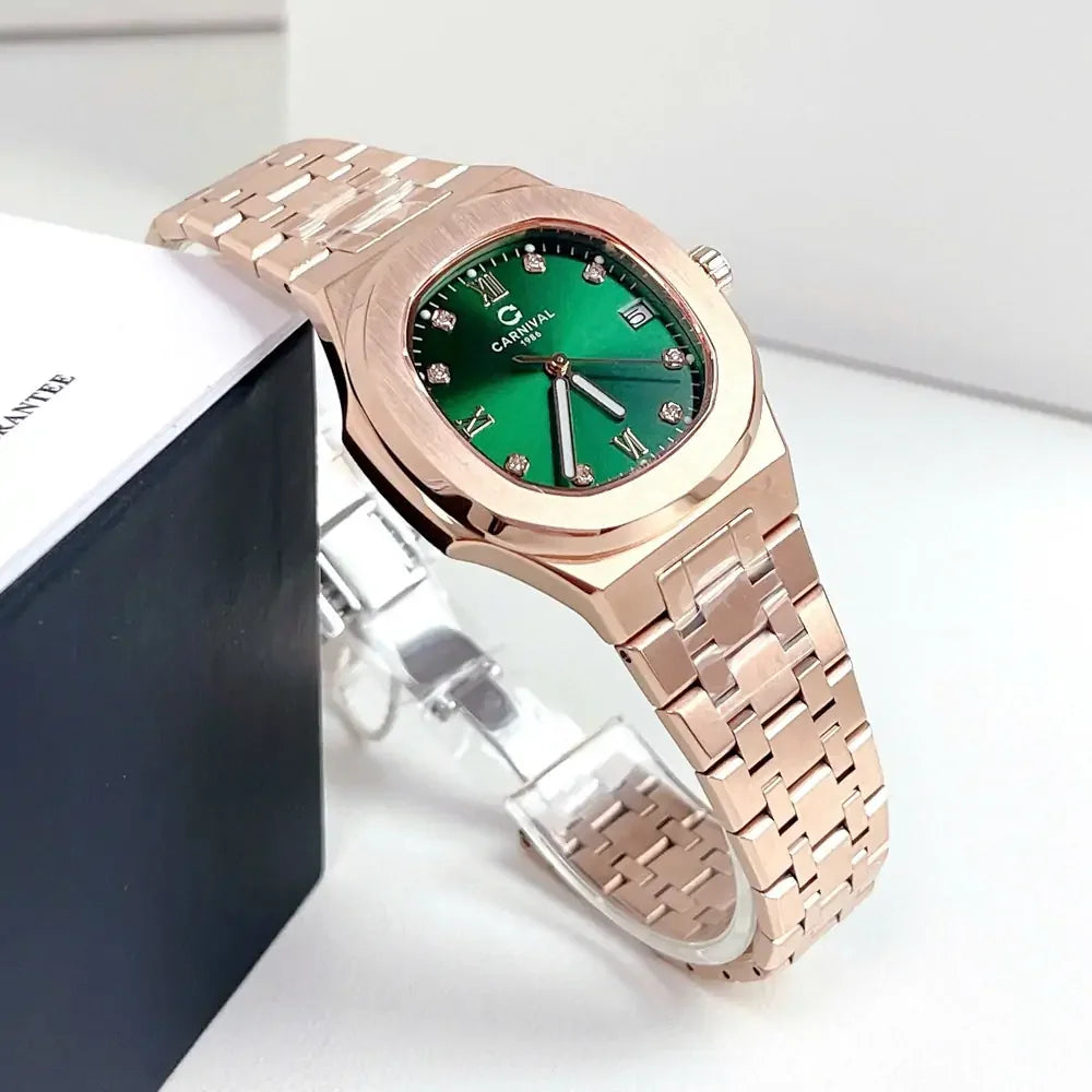 Carnival 8160L Rosegold Xanh Lá ( 8160L-VH-XL)
