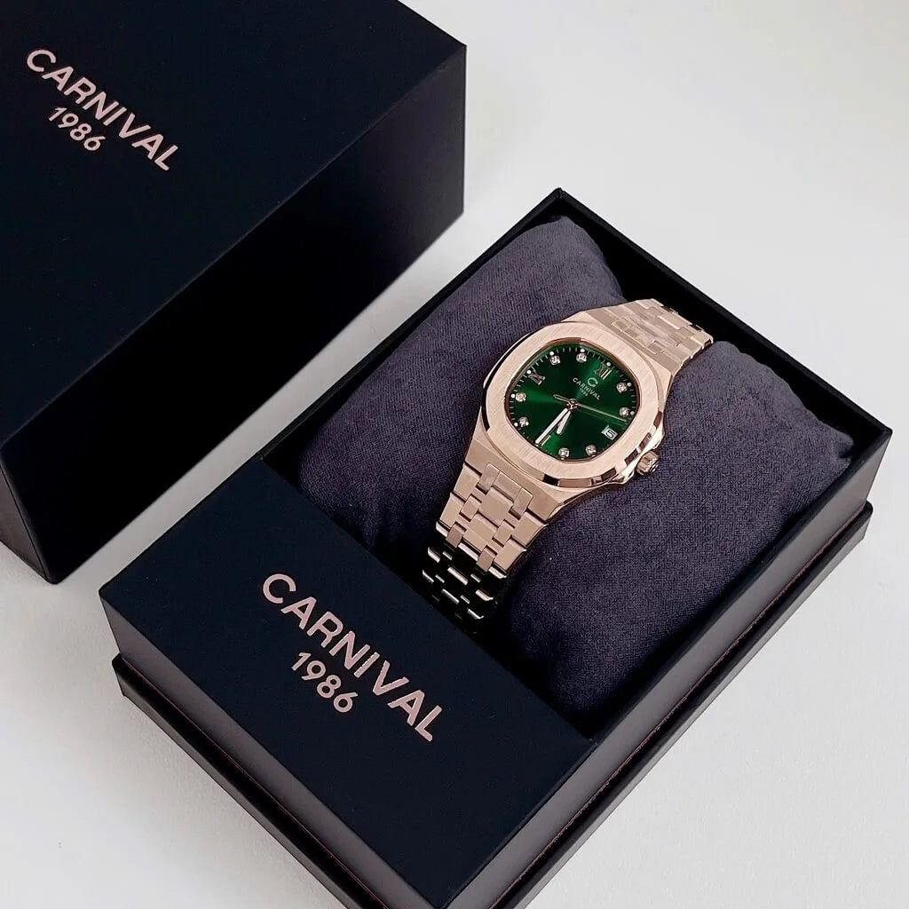 Carnival 8160L Rosegold Xanh Lá ( 8160L-VH-XL)