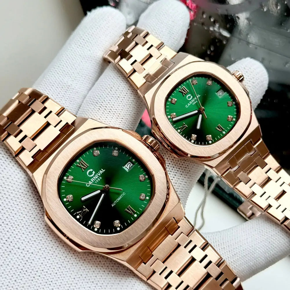 Carnival 8160L Rosegold Xanh Lá ( 8160L-VH-XL)