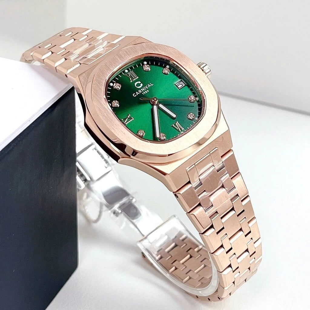 Carnival 8160L Rosegold Xanh Lá ( 8160L-VH-XL)