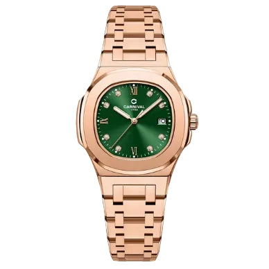 Carnival 8160L Rosegold Xanh Lá ( 8160L-VH-XL)