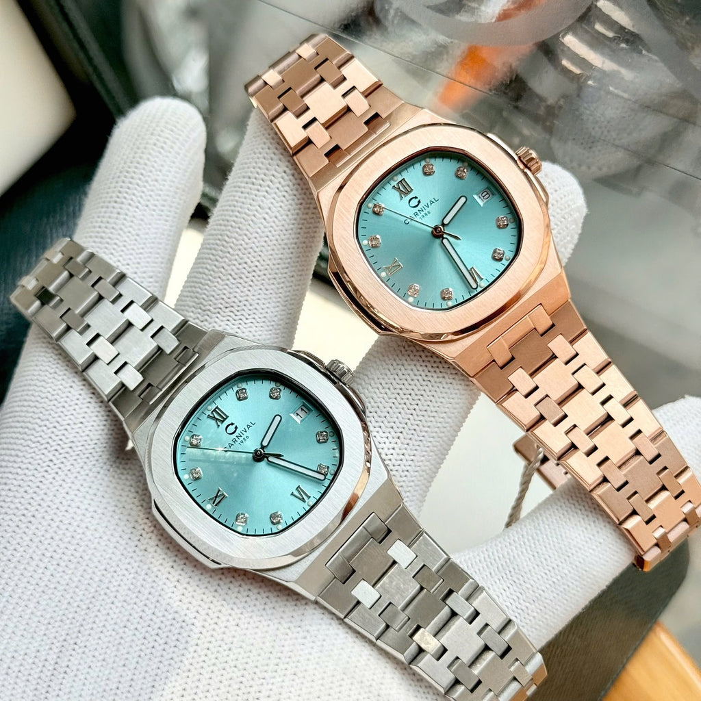 Carnival 8160L Rosegold Tiffany Blue ( 8160L-VH-XT)