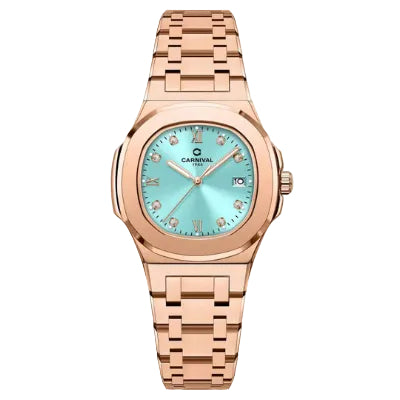 Carnival 8160L Rosegold Tiffany Blue ( 8160L-VH-XT)
