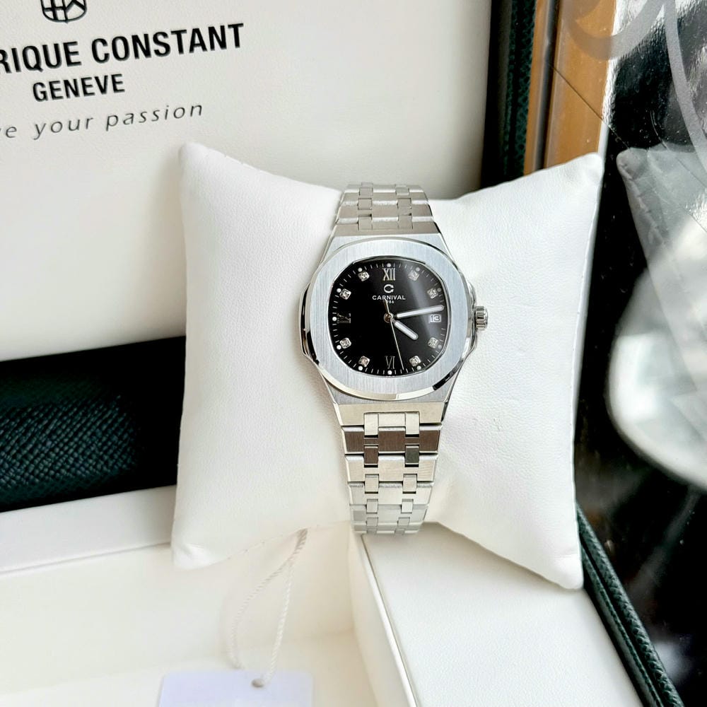 Carnival 8160L Bạc Đen ( 8160L-VT-D)