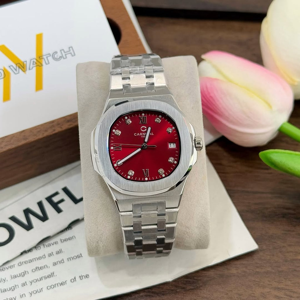 Carnival 8160L Bạc Đỏ ( 8160L-VT-DO)