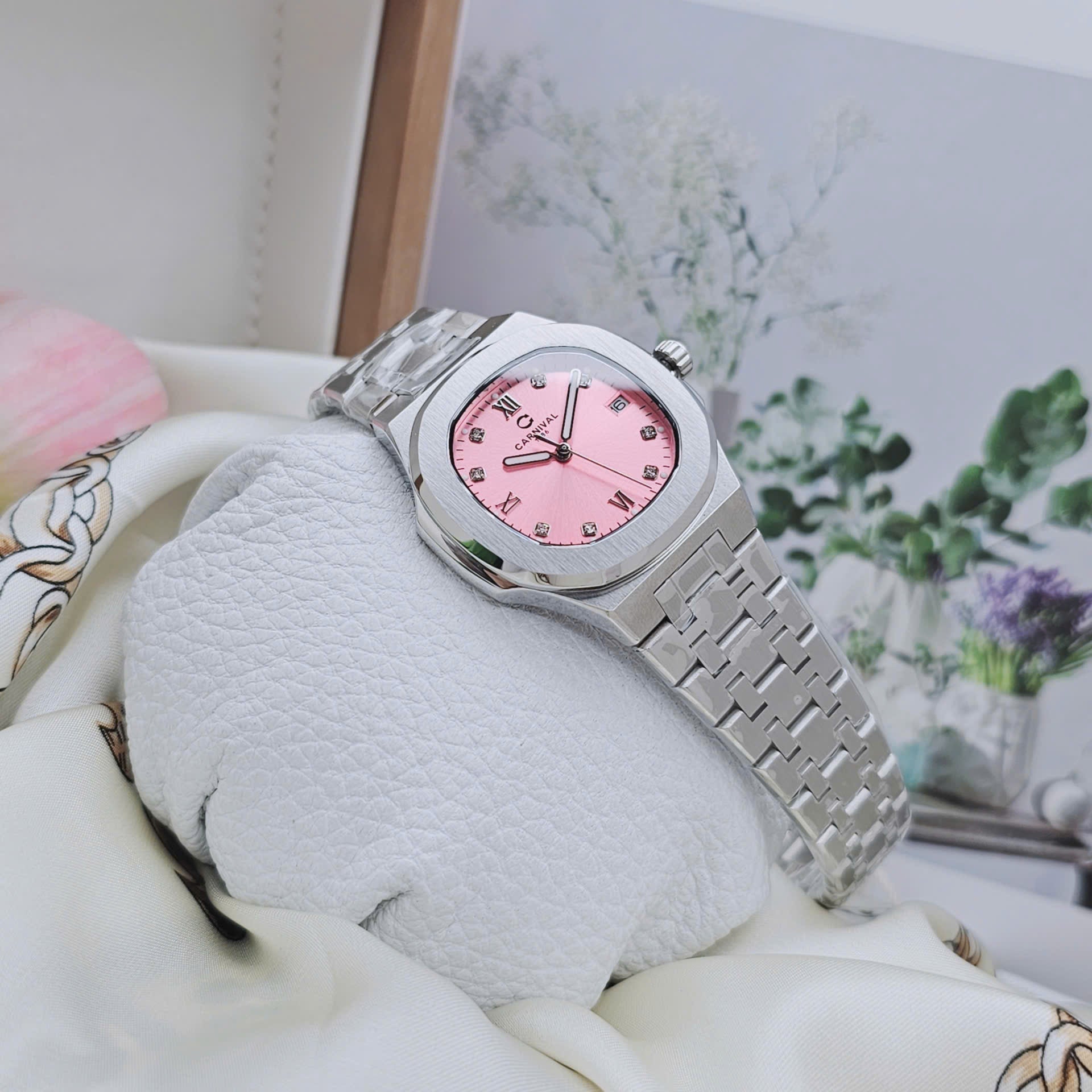Carnival 8160L Bạc Hồng Pastel ( 8160L-VT-H)