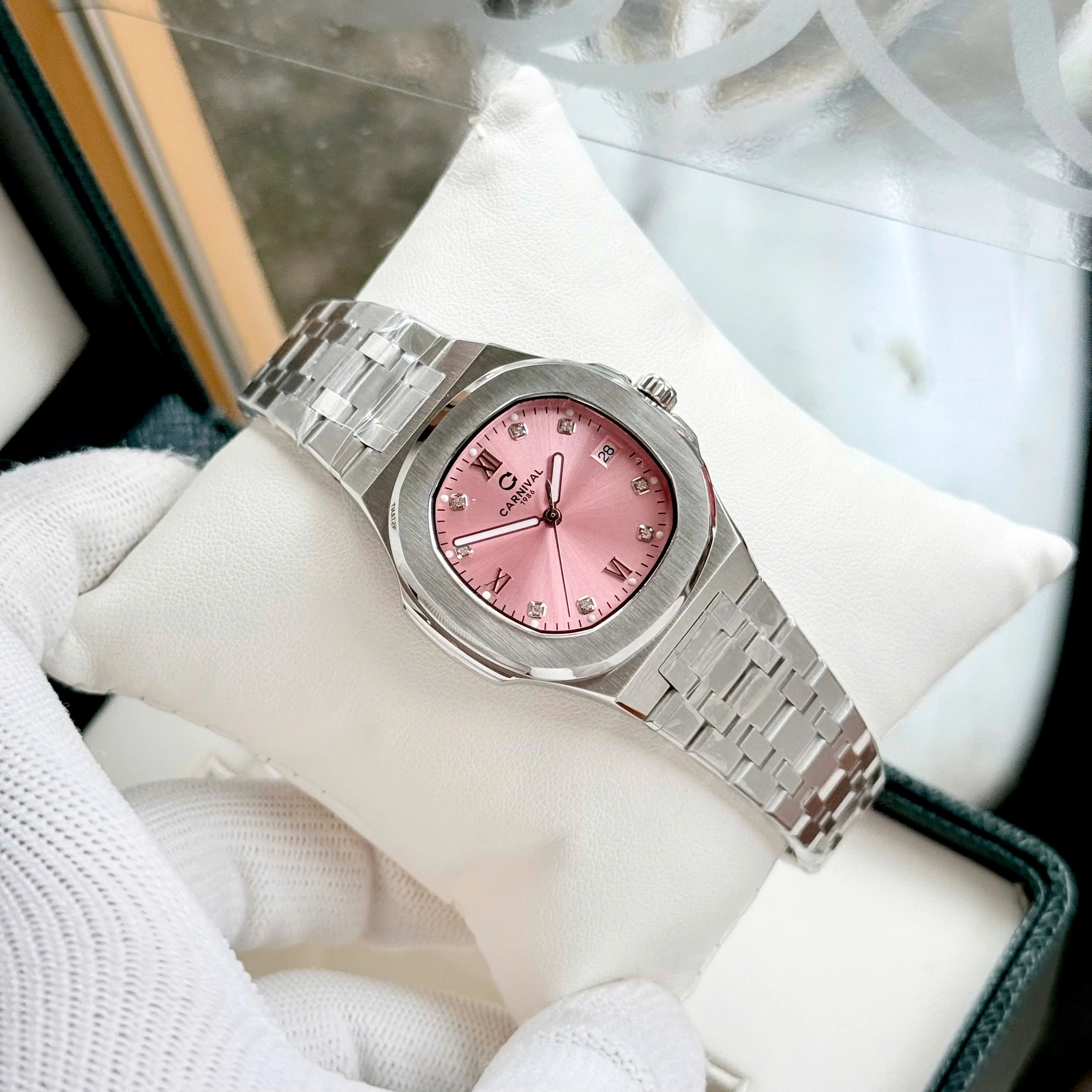 Carnival 8160L Bạc Hồng Pastel ( 8160L-VT-H)
