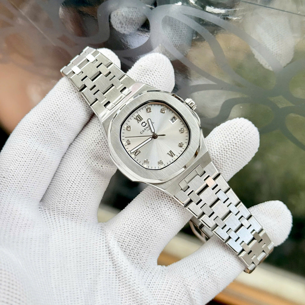 Carnival 8160L Bạc Trắng ( 8160L-VT-T)