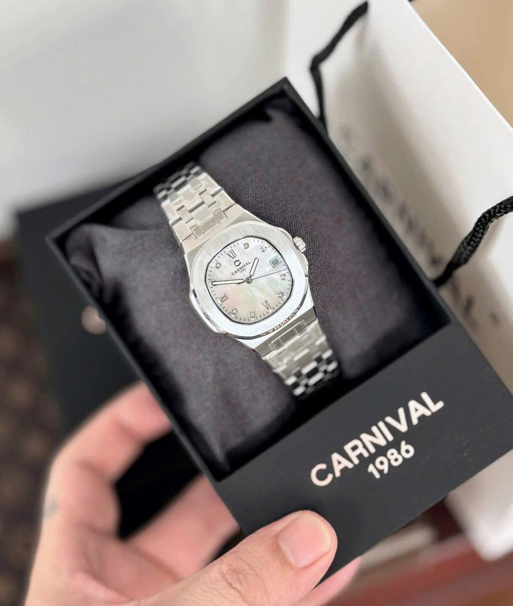 Carnival 8160L Bạc Xà Cừ Trắng ( 8160L-VT-TK)