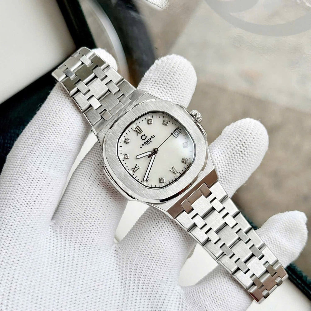 Carnival 8160L Bạc Xà Cừ Trắng ( 8160L-VT-TK)