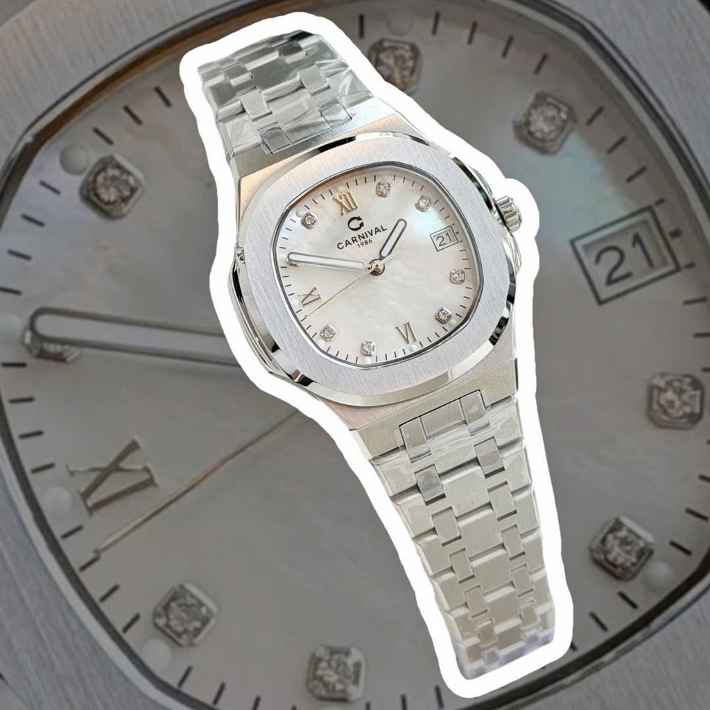 Carnival 8160L Bạc Xà Cừ Trắng ( 8160L-VT-TK)