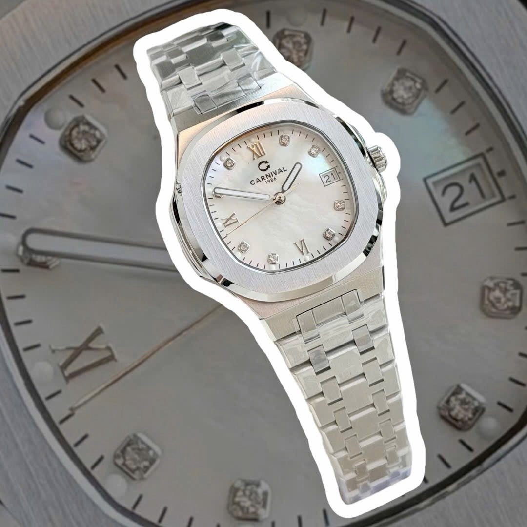 Carnival 8160L Bạc Xà Cừ Trắng ( 8160L-VT-TK)