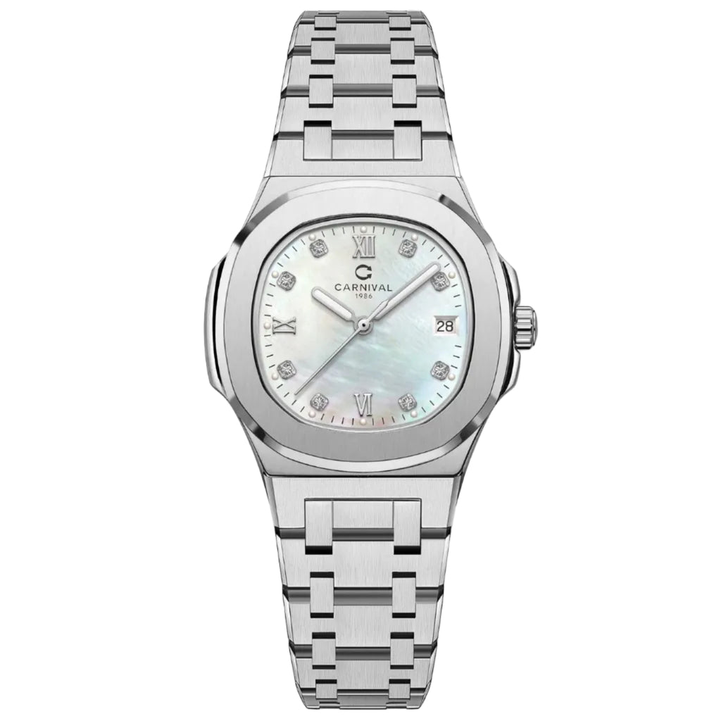 Carnival 8160L Bạc Xà Cừ Trắng ( 8160L-VT-TK)