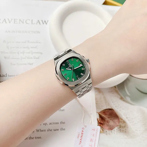 Carnival 8160L Bạc Xanh Lá ( 8160L-VT-XL)