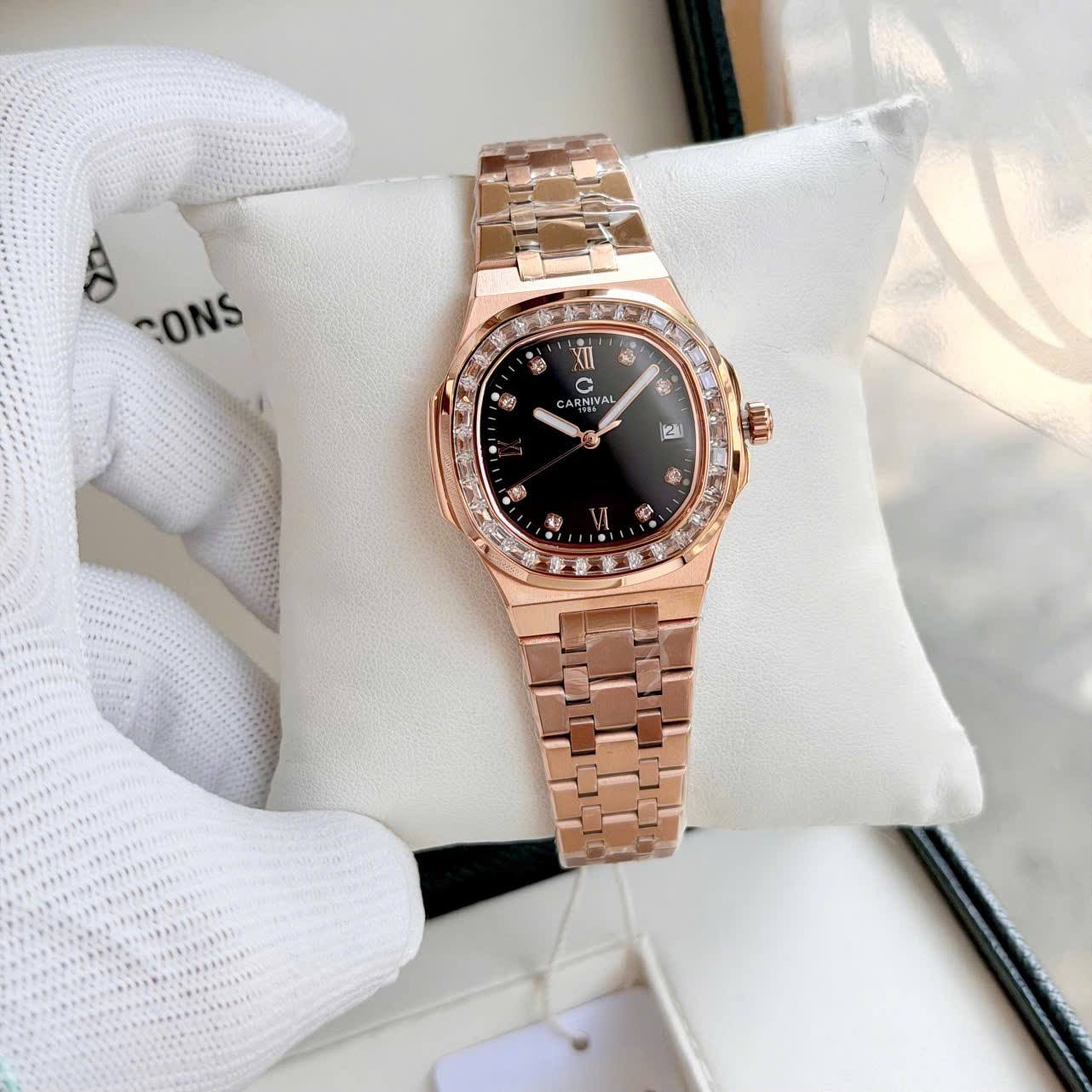 Carnival 8160L2 Rosegold Đen ( 8160L2-VH-D)