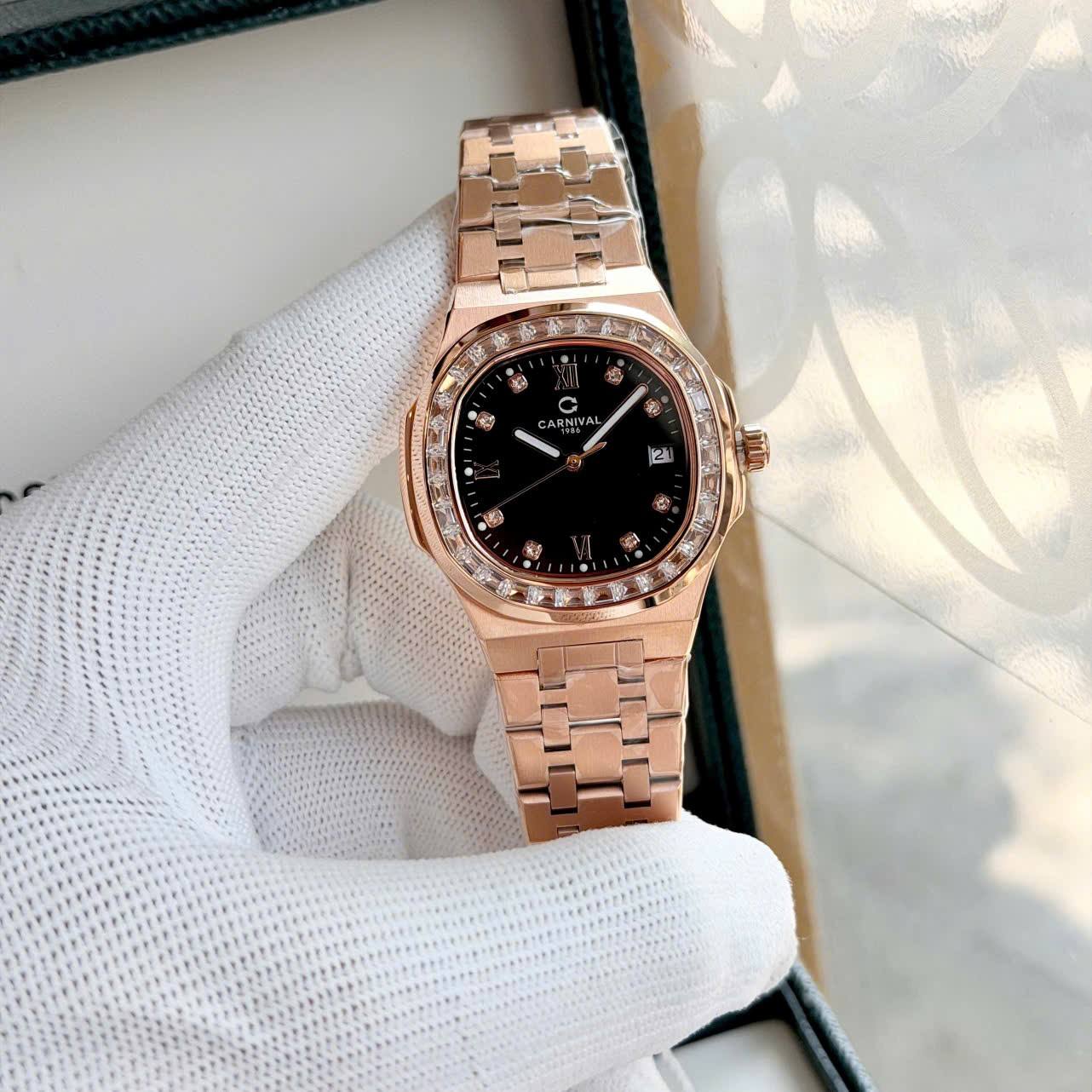 Carnival 8160L2 Rosegold Đen ( 8160L2-VH-D)