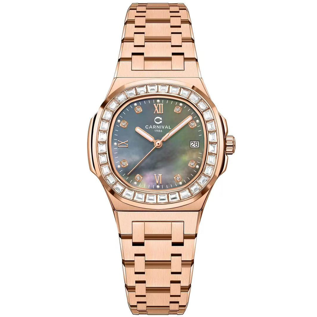 Carnival 8160L2 Rosegold Xà Cừ Tím ( 8160L2-VH-DK)