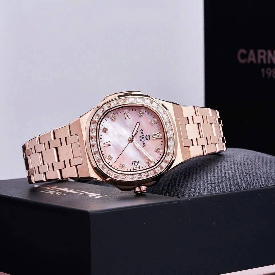 Carnival 8160L2 Rosegold Xà Cừ Hồng ( 8160L2-VH-HK)