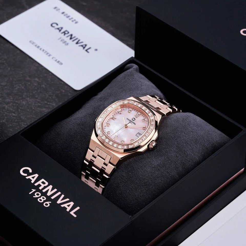 Carnival 8160L2 Rosegold Xà Cừ Hồng ( 8160L2-VH-HK)