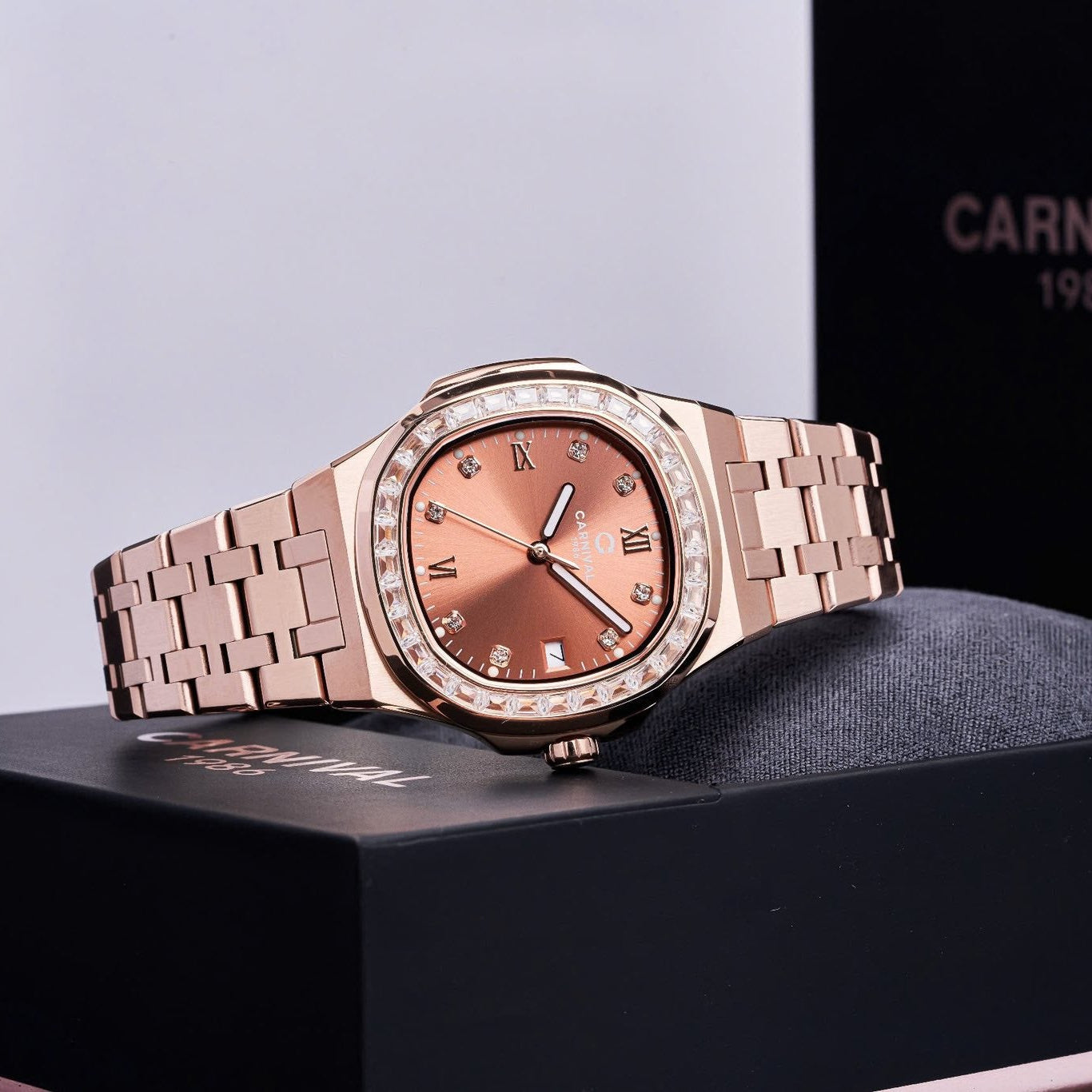 Carnival 8160L2 Rosegold Cá Hồi ( 8160L2-VH-N)