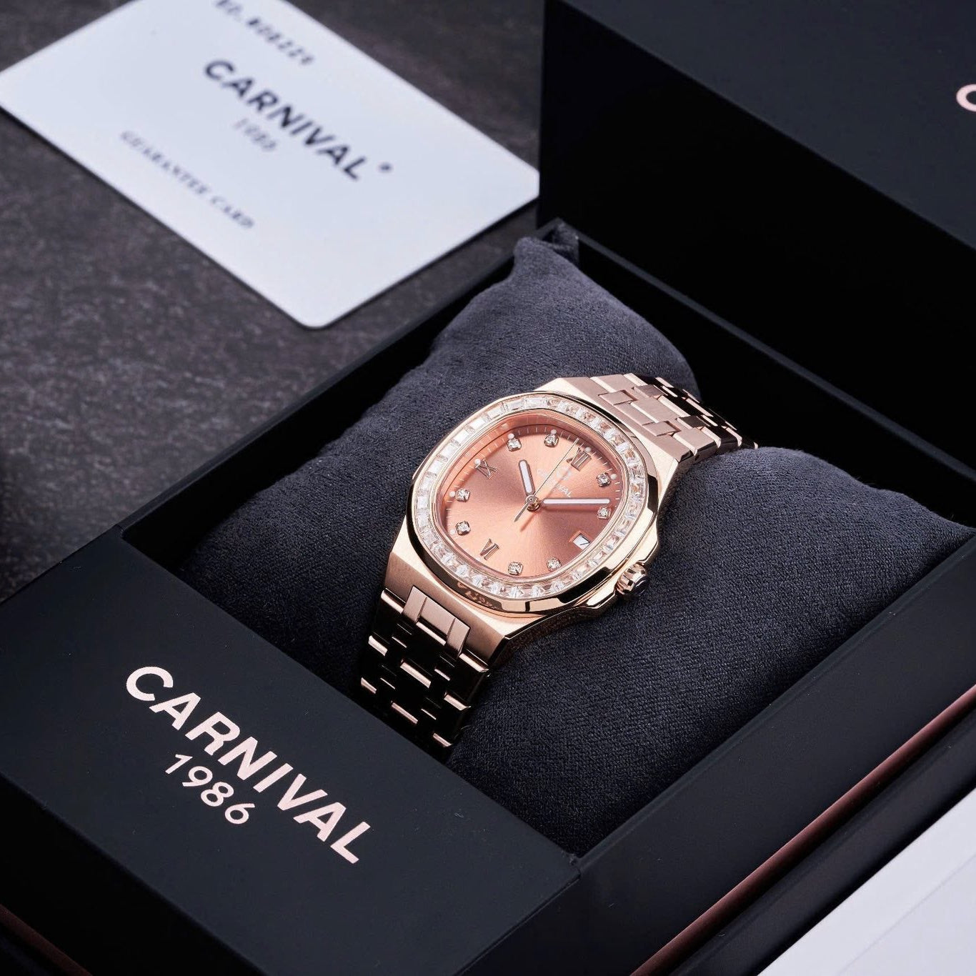 Carnival 8160L2 Rosegold Cá Hồi ( 8160L2-VH-N)