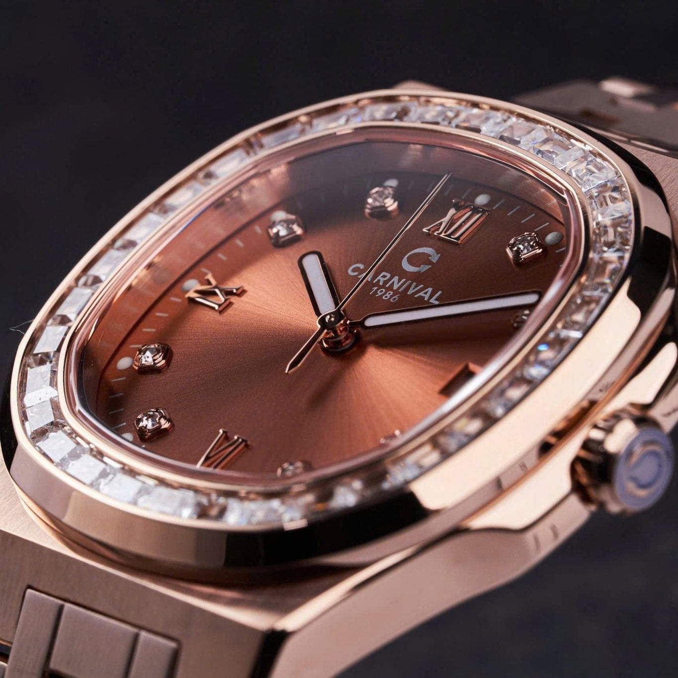 Carnival 8160L2 Rosegold Cá Hồi ( 8160L2-VH-N)
