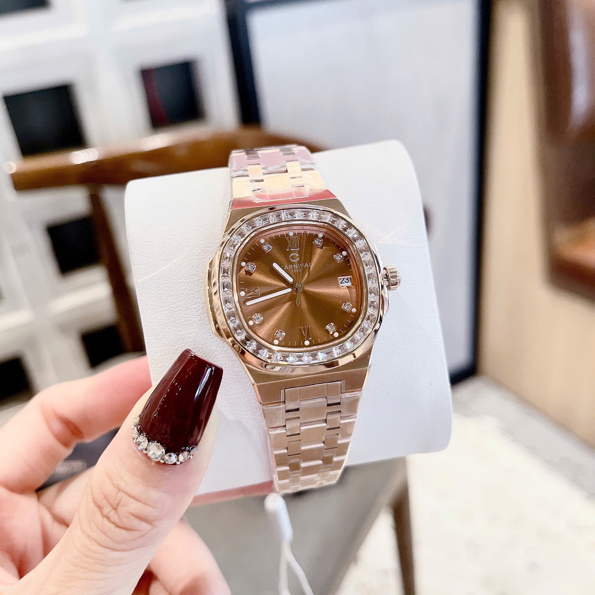 Carnival 8160L2 Rosegold Cá Hồi ( 8160L2-VH-N)