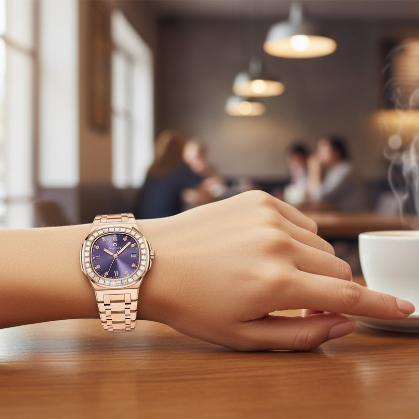 Carnival 8160L2 Rosegold Tím ( 8160L2-VH-TIM)