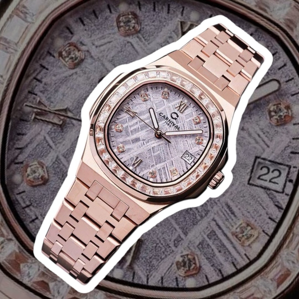 Carnival 8160L2 Rosegold Thiên Thạch ( 8160L2-VH-TT)