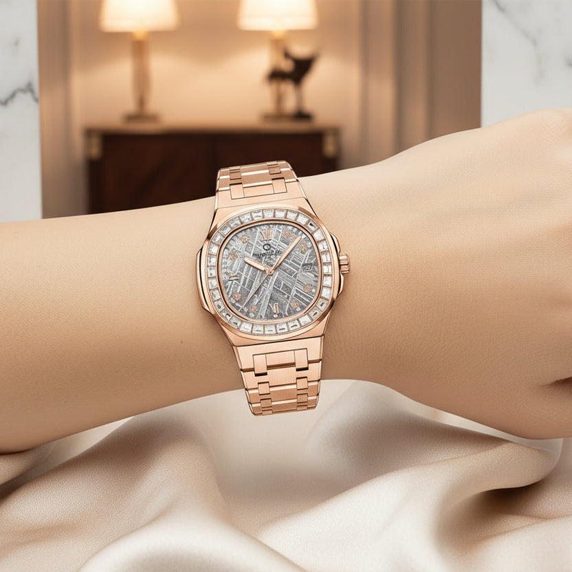 Carnival 8160L2 Rosegold Thiên Thạch ( 8160L2-VH-TT)