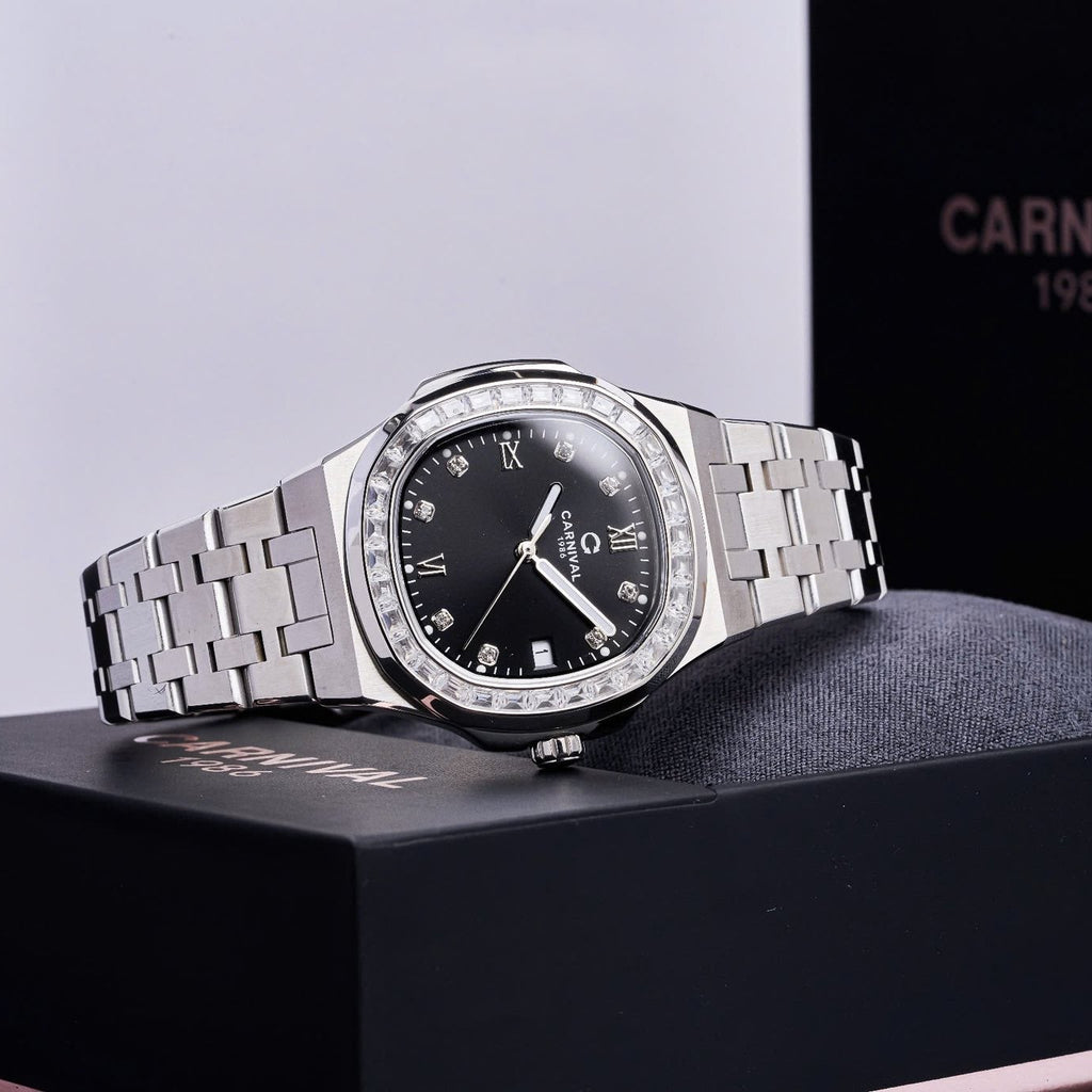 Carnival 8160L2 Bạc Đen ( 8160L2-VT-D)