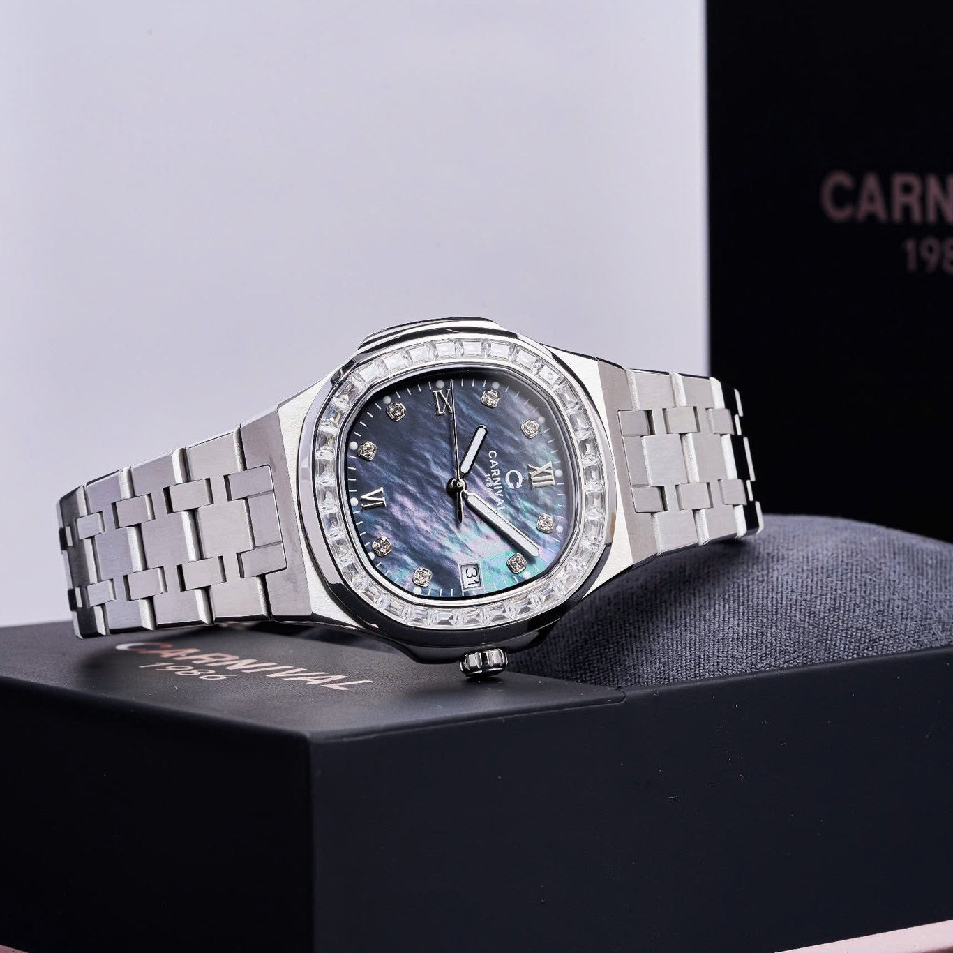 Carnival 8160L2 Bạc Xà Cừ Tím ( 8160L2-VT-DK)