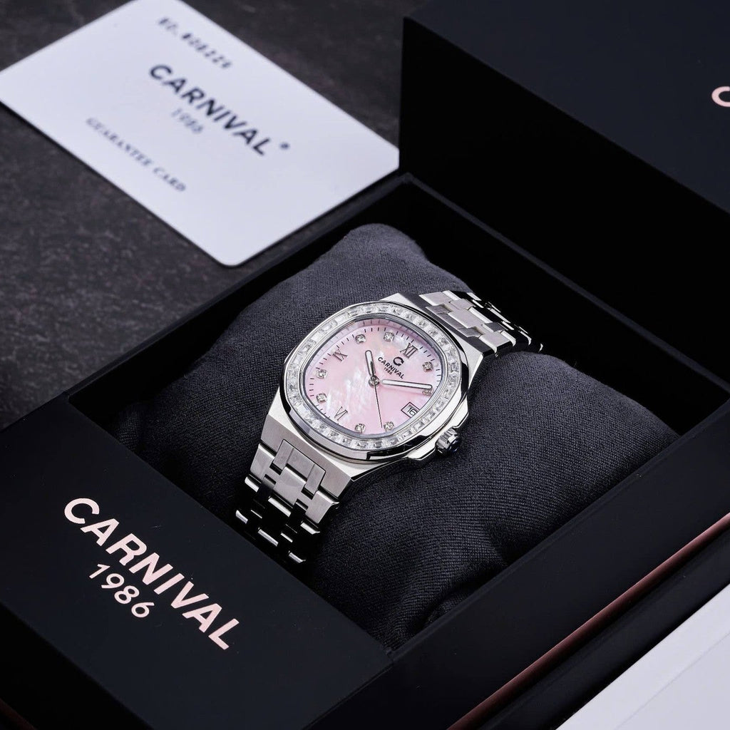 Carnival 8160L2 Bạc Xà Cừ Hồng ( 8160L2-VT-HK)