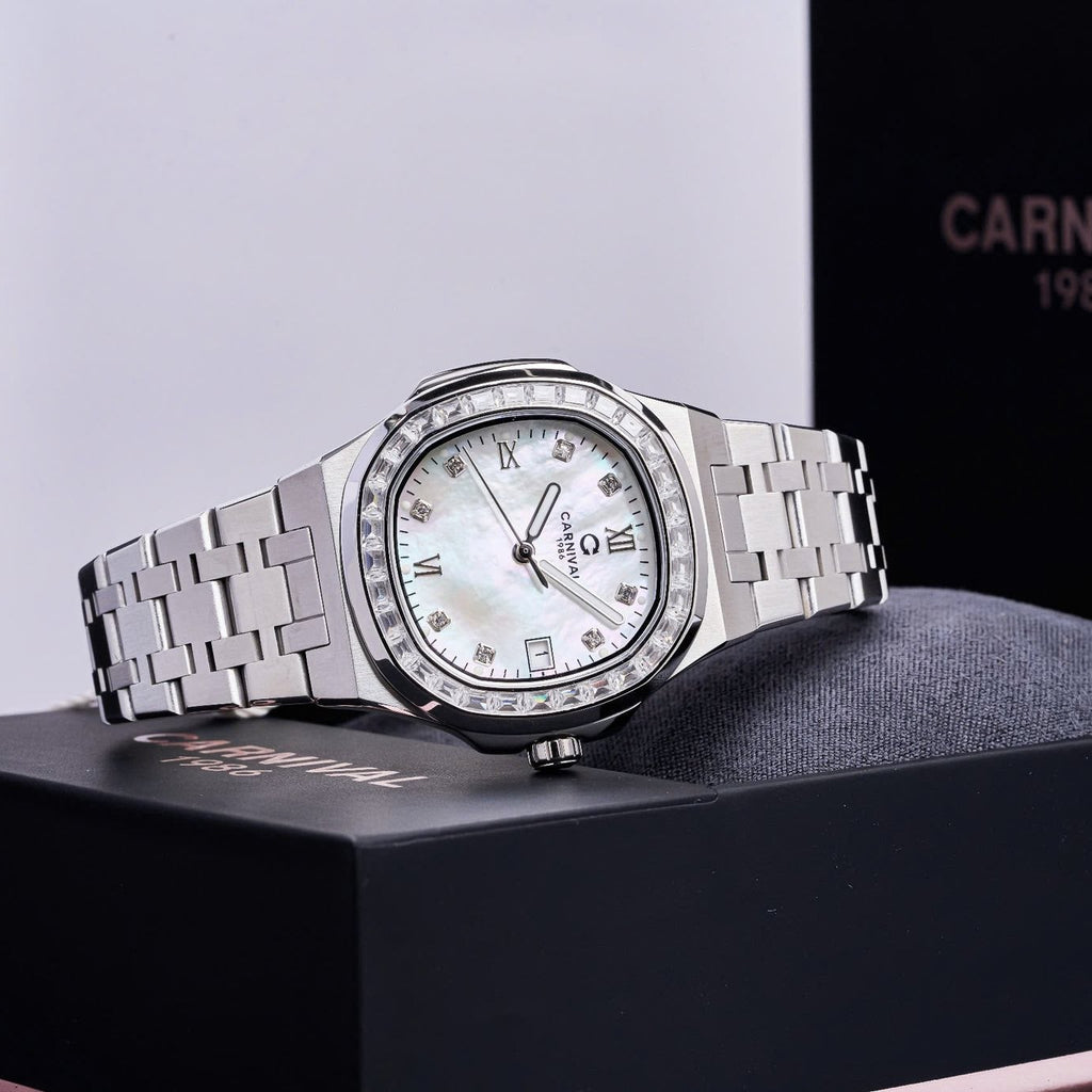 Carnival 8160L2 Bạc Xà Cừ Trắng ( 8160L2-VT-TK)