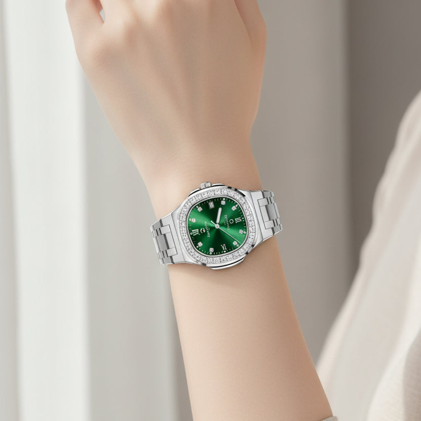 Carnival 8160L2 Bạc Xanh Lá ( 8160L2-VT-XL)