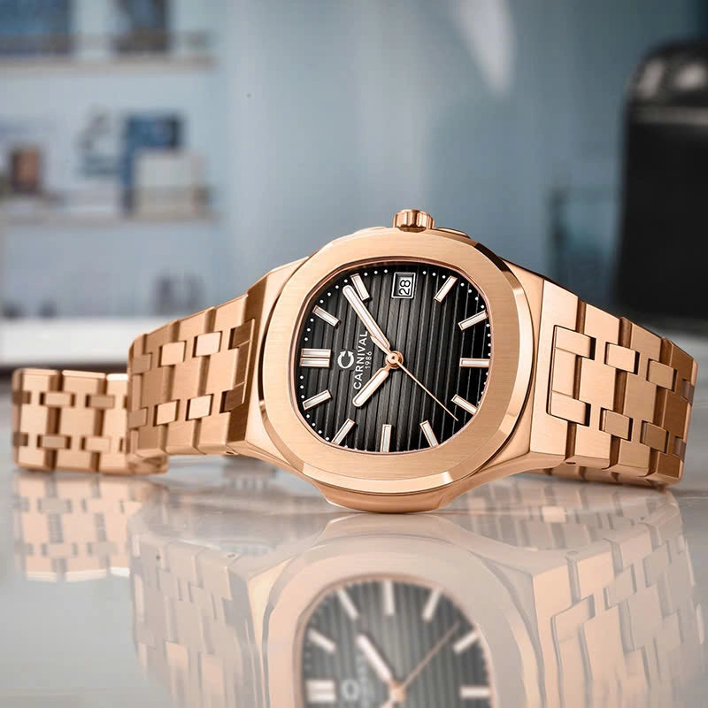 Carnival 8161L Rosegold Nâu ( 8161L-VH-D)