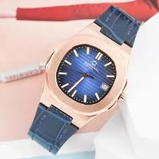 Carnival 8161L Rosegold Xanh Dây Da ( 8161L-VH-DD-X)