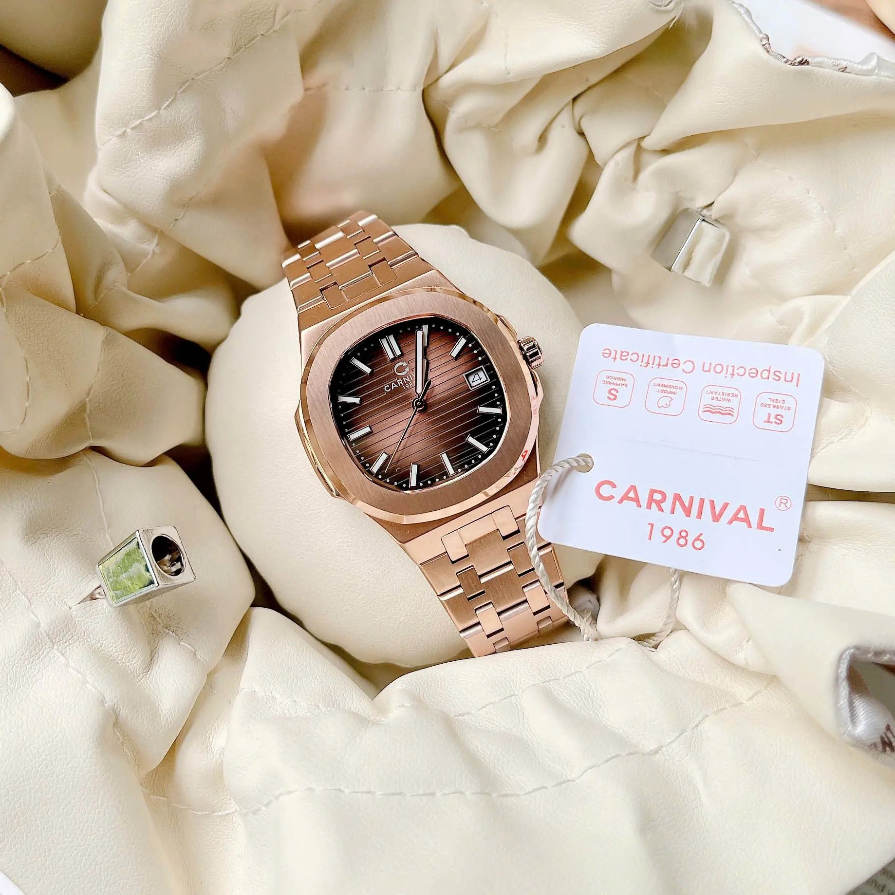 Carnival 8161L Rosegold Nâu ( 8161L-VH-N)