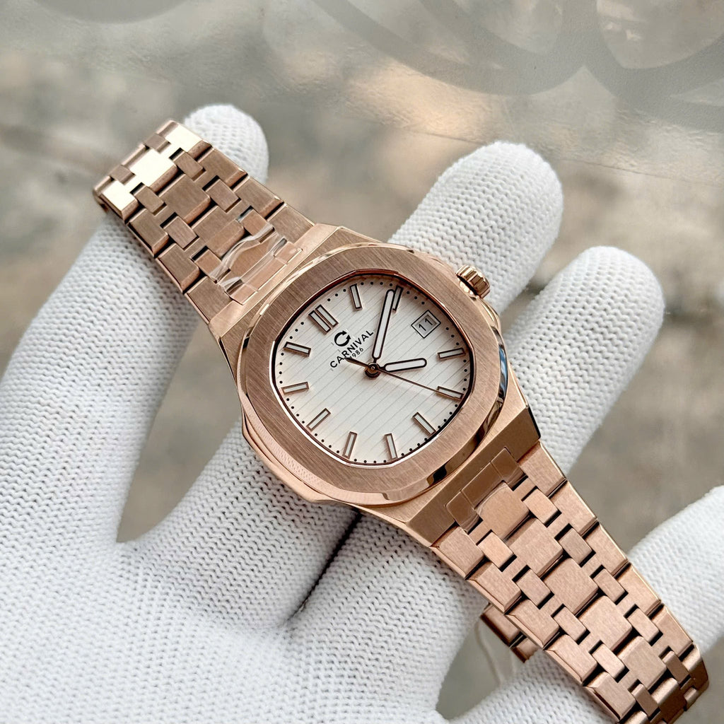 Carnival 8161L Rosegold Trắng ( 8161L-VH-T)
