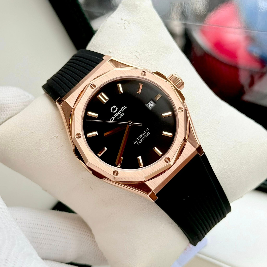 Carnival 8168G Rosegold Đen ( 8168G-VH-DCS-D)