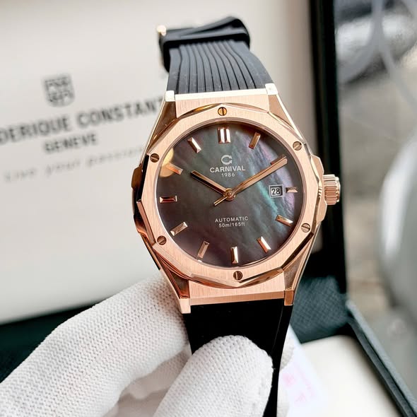 Carnival 8168G Rosegold Xà Cừ Tím ( 8168G-VH-DCS-DK)