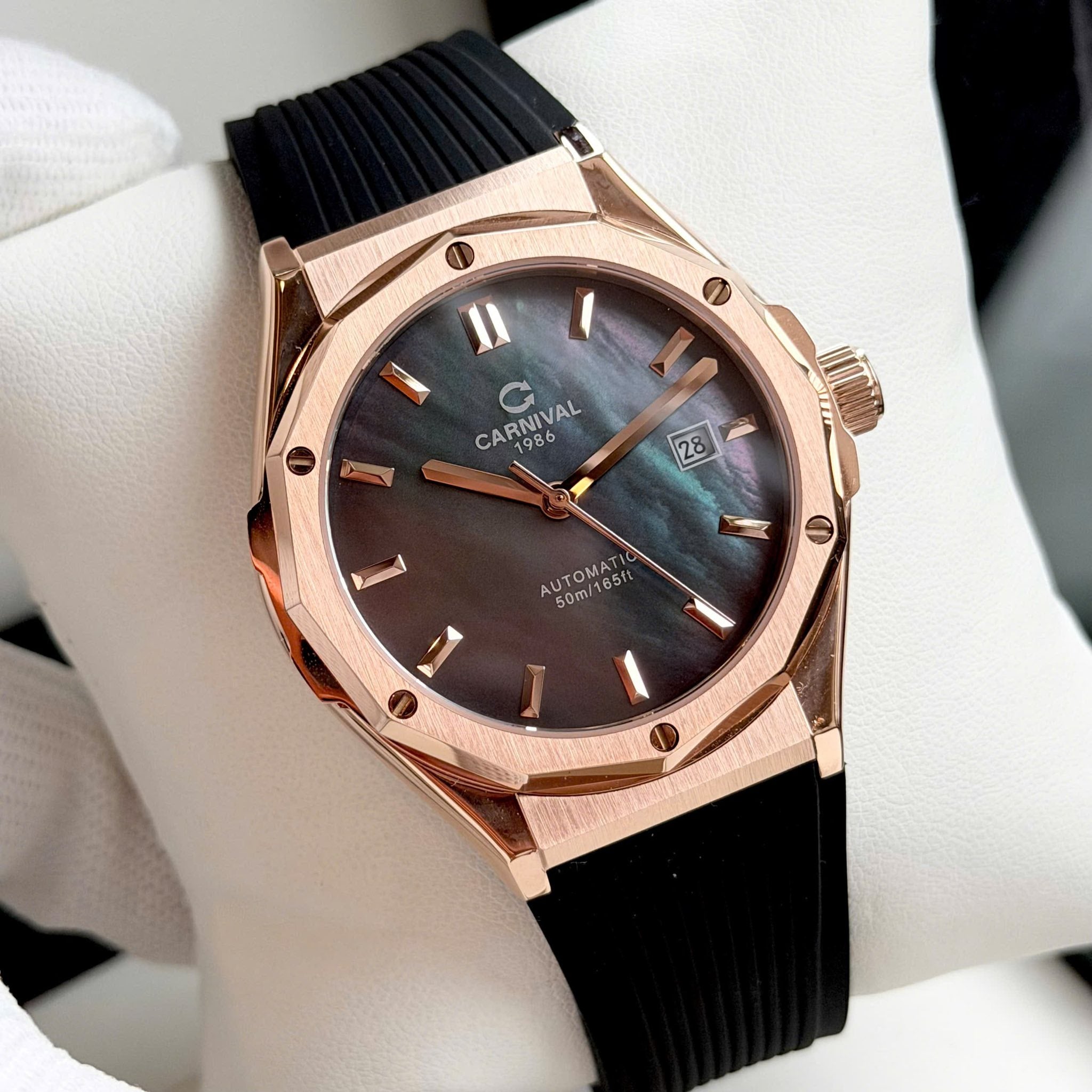 Carnival 8168G Rosegold Xà Cừ Tím ( 8168G-VH-DCS-DK)