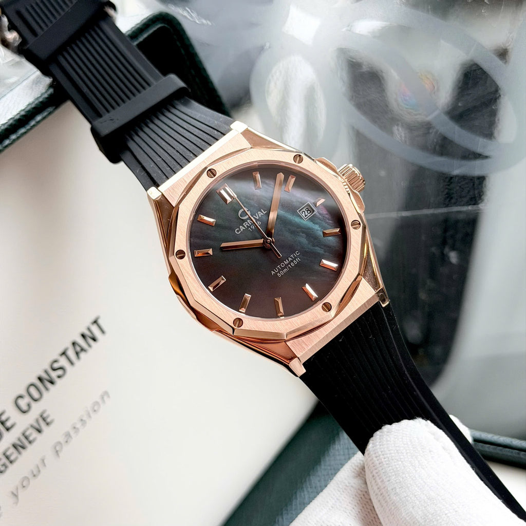 Carnival 8168G Rosegold Xà Cừ Tím ( 8168G-VH-DCS-DK)