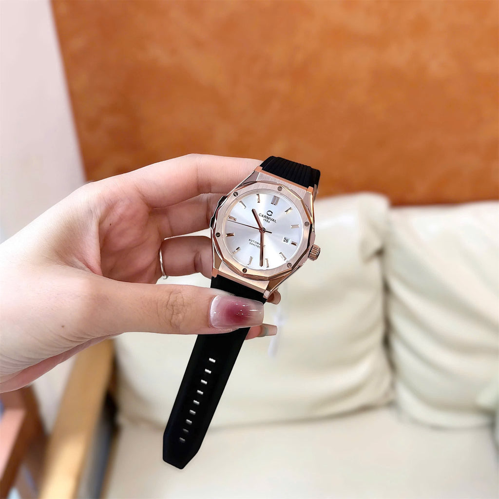 Carnival 8168G Rosegold Trắng( 8168G-VH-DCS-T)