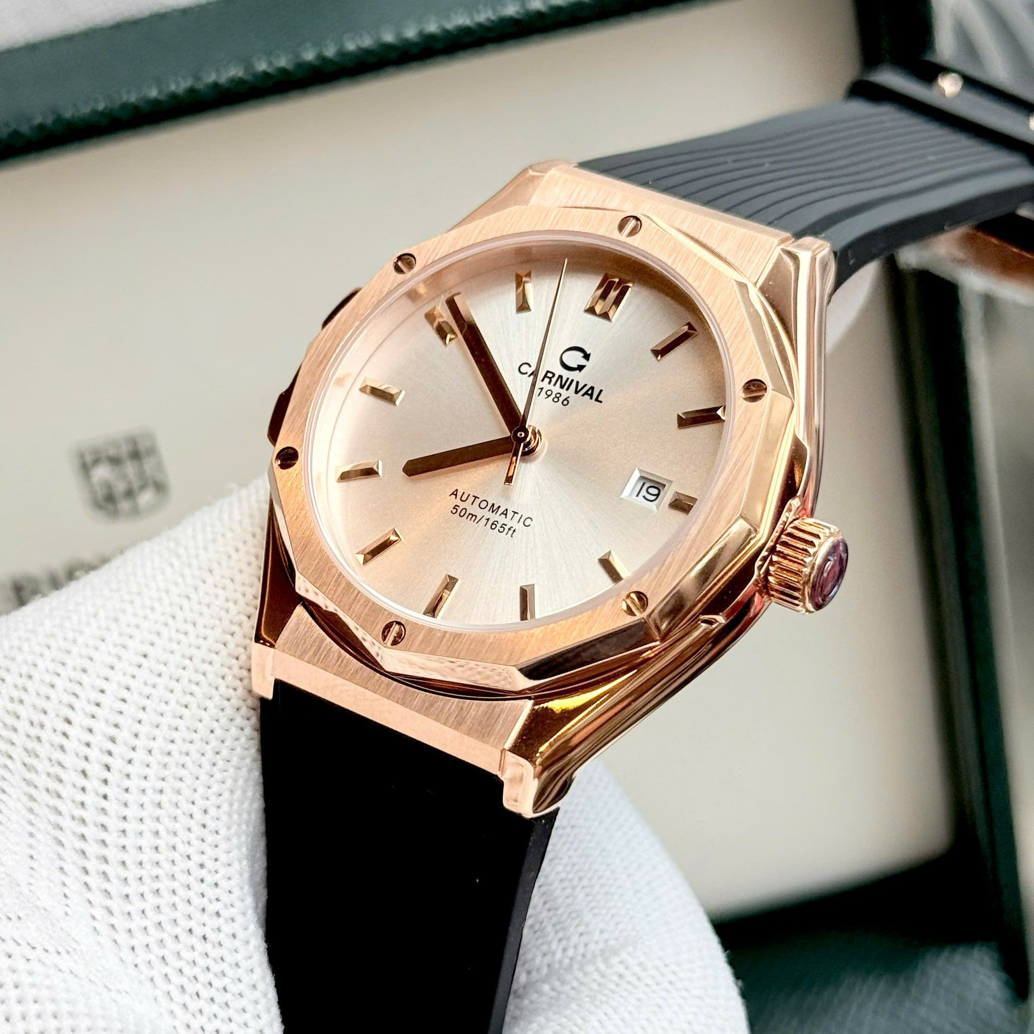 Carnival 8168G Rosegold Trắng( 8168G-VH-DCS-T)